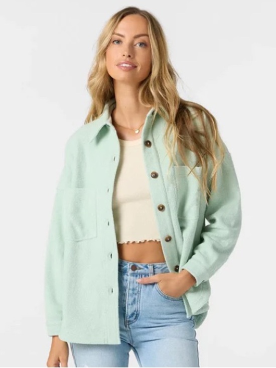 O'Neill Jackets & Blazers - NWT O’Neill Wavelength Fleece Women's Shacket Jacket - Size Large